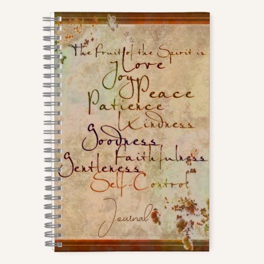 Die Früchte des Geistes Notizblock (Vorderseite)