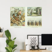 Die Früchte des Temperaments Poster (Heimbüro)