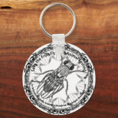 Die Fruchtfliege gerettet Schlüsselanhänger (Vorderseite)