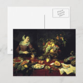 Die Fruchtschale Postkarte (Vorne/Hinten)