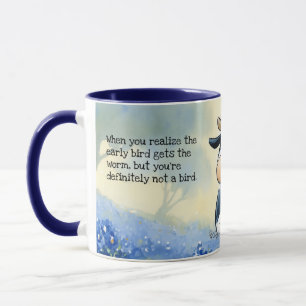 Die frühe Kuh Tasse