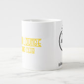 Die früher Vogel-Verein-riesige Kaffee-Tasse Jumbo-Tasse (Vorderseite)