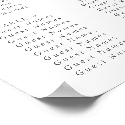 Die Frühjahrssammlung blüht auf Poster (Ecke)