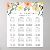 Die Frühjahrssammlung blüht auf Poster (Vorne)