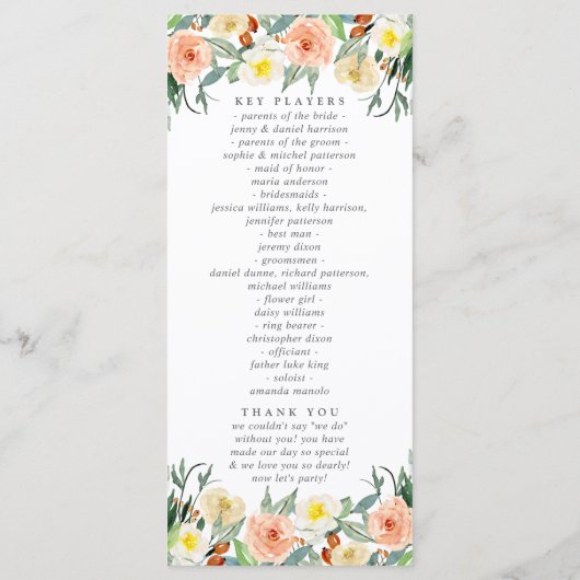 Die Frühjahrssammlung blüht auf Programm (Rückseite)