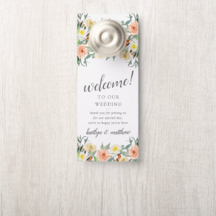 Die Frühjahrssammlung blüht auf Türanhänger