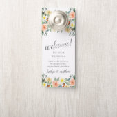 Die Frühjahrssammlung blüht auf Türanhänger (Auf Knauf)