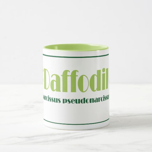 Die Frühlingsdaffodie Tasse (Zentrum)