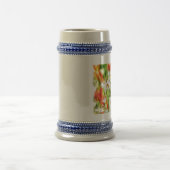 Die Frühlingsfarben auf sonniger Wasserfarbe Bierglas (Mittel)
