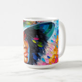 Die Frühlingszeit am Sonntagmorgen Kaffeetasse (VorderseiteRechts)