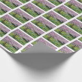 Die Frühlingszeit im Garten von Claude Monet Geschenkpapier (Ecke)
