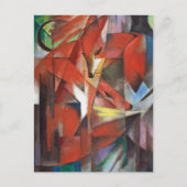 Die Füchse Franz Marc Postcard Postkarte (Vorderseite)