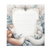 Die Füchse Notizblock (Vorderseite)