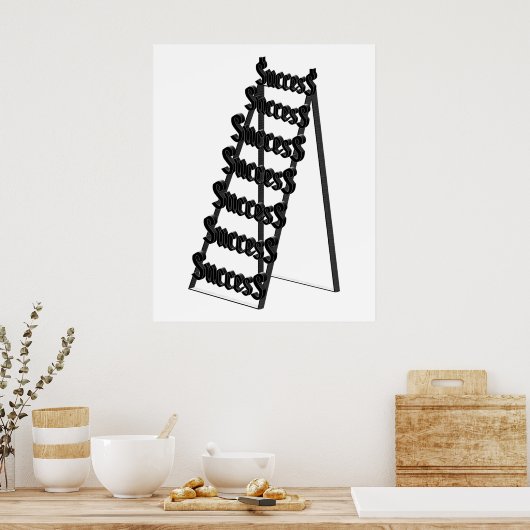 Die Führerin des Erfolgs Poster (Küche)