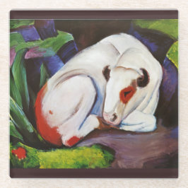 Die Führung des Bulls, Franz Marc Glasuntersetzer