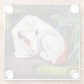 Die Führung des Bulls, Franz Marc Glasuntersetzer (Rückseite)