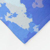 Die Führung übernehmen - Motocross-Rennfahrer Fleecedecke (Ecke)