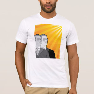 Die Führungs-Masken-Fall-Shirt der Männer T-Shirt