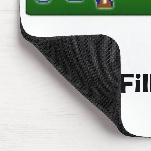 Die Füller-Crew-Mausunterlage Mousepad (Ecke)