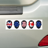 Die "Fünf Augen" Autoaufkleber (Auf Auto)