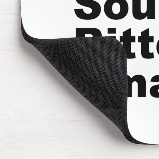 Die fünf Geschmäcker | Sweet Salty Sour Bitter & U Mousepad (Ecke)