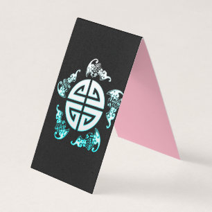 Die fünf großen Segnungen: Glück, Gesundheit, T Visitenkarten