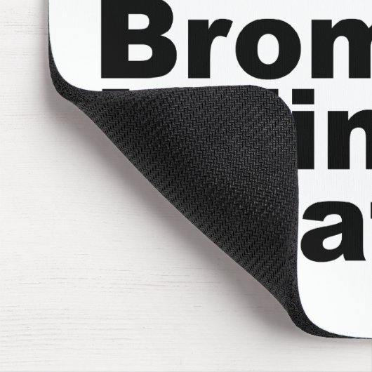 Die fünf Halogene der Chemie | Chlorbromin Mousepad (Ecke)