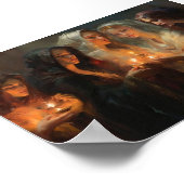 Die fünf klugen Jungfrauen Poster (Ecke)