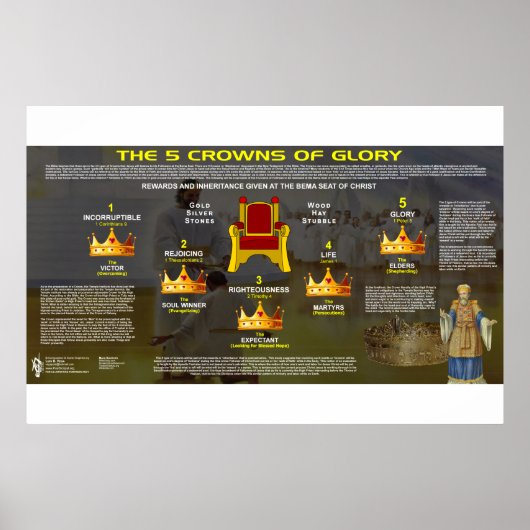Die fünf Kronen der Herrlichkeit Poster (Vorne)