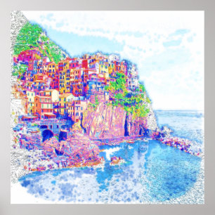 Die fünf Länder Poster