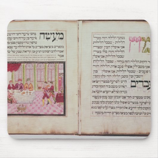 Die fünf Rabbiner von Bne Brak Mousepad (Vorne)
