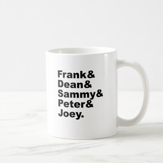 Die fünf Raten | Frank Dean Sammy Joey & Peter Kaffeetasse (Rechts)