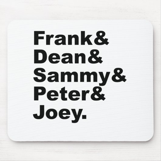 Die fünf Raten | Frank Dean Sammy Joey & Peter Mousepad (Vorne)