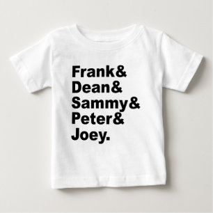 Die fünf Ratten   Frank Dean Sammy Joey & Peter Baby T-shirt
