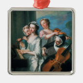 Die fünf Richtungen Silbernes Ornament (Vorne)