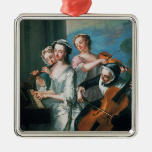 Die fünf Richtungen Silbernes Ornament