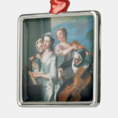 Die fünf Richtungen Silbernes Ornament (Links)