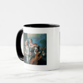 Die fünf Richtungen Tasse (Vorderseite Links)