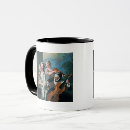 Die fünf Richtungen Tasse (Vorderseite Links)