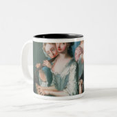 Die fünf Richtungen Zweifarbige Tasse (Vorderseite Links)