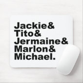 Die fünf singenden Brüder aus Gary, Indiana Mousepad (Mit Mouse)