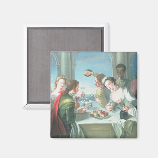 Die fünf Sinne Magnet (Vorderseite/Rückseite)