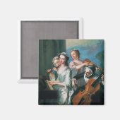 Die fünf Sinne Magnet (Vorderseite/Rückseite)