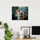 Die fünf Sinne Poster (Heimbüro)