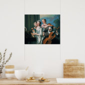 Die fünf Sinne Poster (Küche)