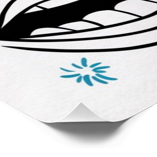 Die fünf Sinne Poster (Ecke)