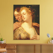 Die fünf Sinne: Riechen Leinwanddruck (Insitu (Wohnzimmer))