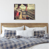 Die fünf Sinne - riechen Leinwanddruck (Insitu (Schlafzimmer))