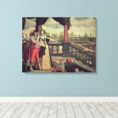 Die fünf Sinne - riechen Leinwanddruck (Insitu (Holzboden))