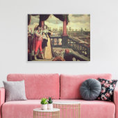 Die fünf Sinne - riechen Leinwanddruck (Insitu (Wohnzimmer))